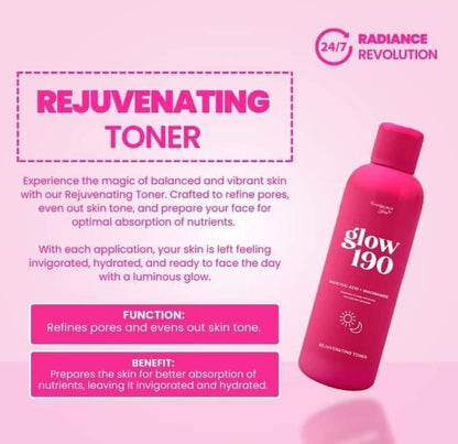 Honest glow 190 Rejuvenating facial set