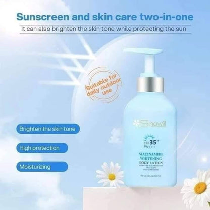 SHAWILL - Niacinamide whitening lotion with SPF35+ PA+++