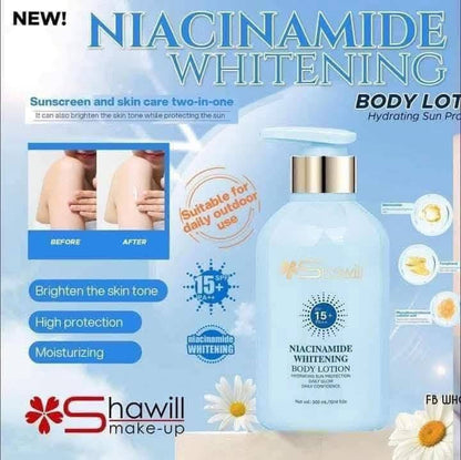 SHAWILL - Niacinamide whitening lotion with SPF35+ PA+++