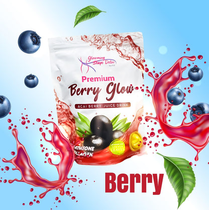 Cris Cosmetics Glowming Shape Detox -Premium Berry Glow 10 x 20g
