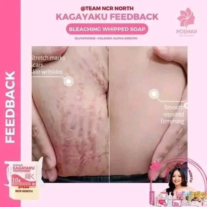 Rosmar- Kagayaku Bleaching Whipped soap 70g