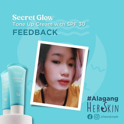 Herskin Secret Glow Tone-up Cream with SPF30- 50g