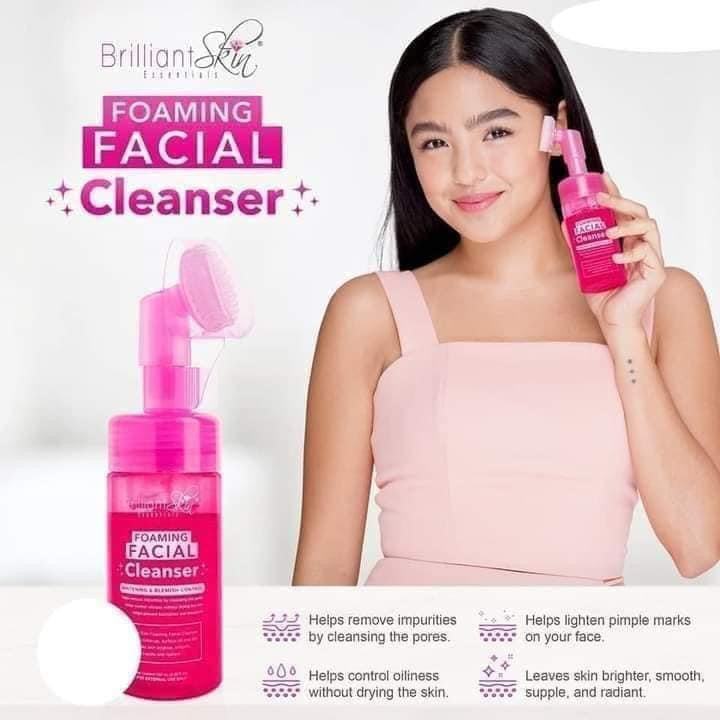 Brilliant Skin Essentials Foaming Facial cleanser - Shop Essential Skin Care Products online | Natural Organic skin care products | ROSYSKIN ESSENTIALS LLC