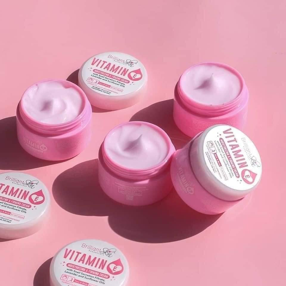 Brilliant skin essential Vitamin E moisturizing & Firming cream 100g - Shop Essential Skin Care Products online | Natural Organic skin care products | ROSYSKIN ESSENTIALS LLC