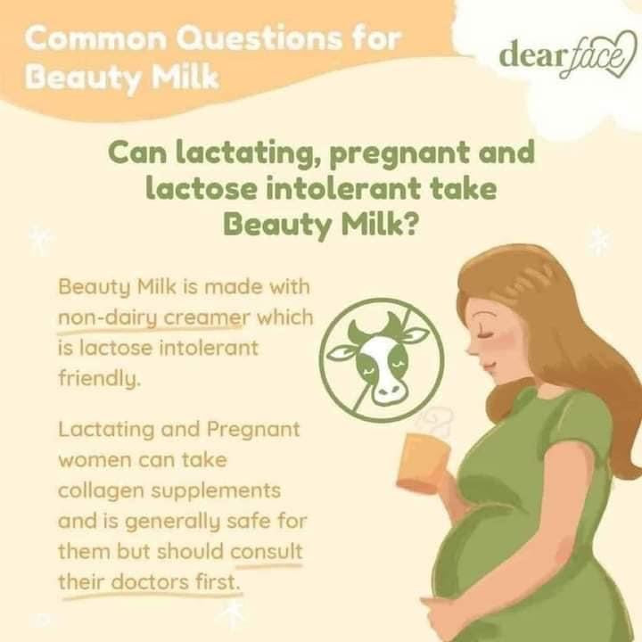 Dear face Beauty Milk Premium Japanese Melon Collagen Drink 50.000mg