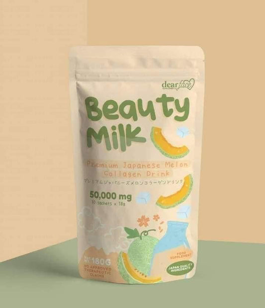 Dear face Beauty Milk Premium Japanese Melon Collagen Drink 50.000mg