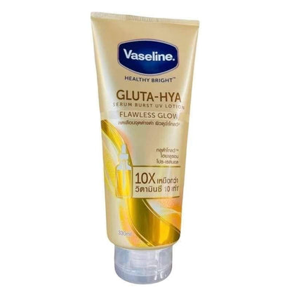 Vaseline Gluta - HYA Glow Serum 10x Whitening Lotion 300ml (Gold)