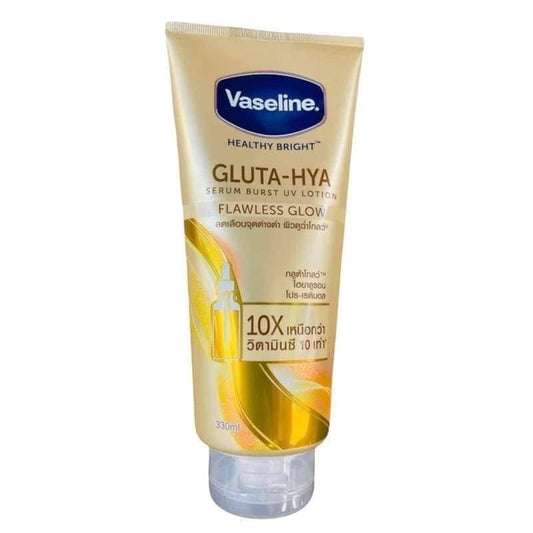 Vaseline Gluta - HYA Glow Serum 10x Whitening Lotion 300ml (Gold)