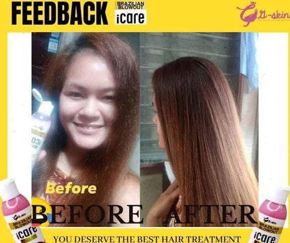 GSkin-Icare Brazilian blowout with collagen & Argan oil - Shop Essential Skin Care Products online | Natural Organic skin care products | ROSYSKIN ESSENTIALS LLC