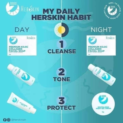 HerSkin Revita-Glow Skin Rescue kit - Shop Essential Skin Care Products online | Natural Organic skin care products | ROSYSKIN ESSENTIALS LLC