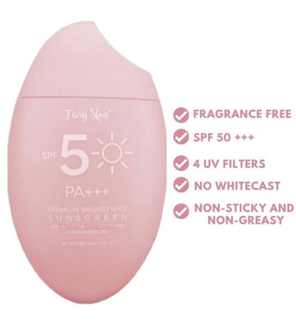 Premium Brightening SUNSCREEN SPF50 PA+++ -50G